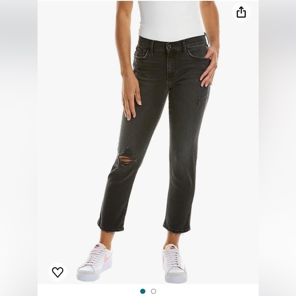 JOE'S Jeans Mid-Rise Straight Crop Jean size 34
